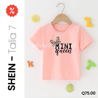 Blusa para niña SHEIN Talla 7, bn69